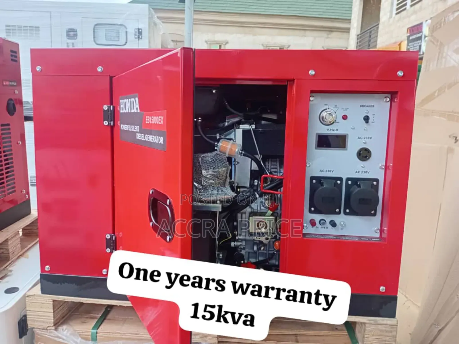 Compact 15kva Diesel Generator Honda Japan