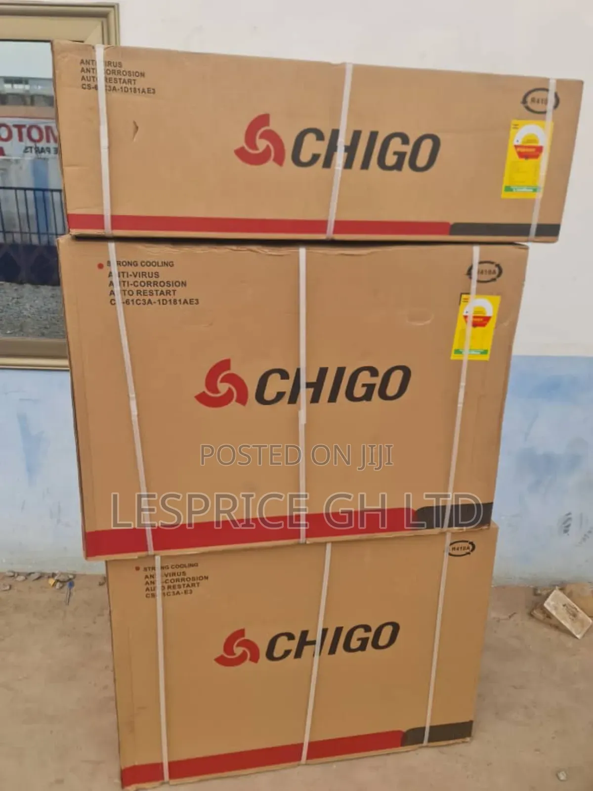 Chigo 2.5hp Split Ac- Works in Extreme Heat