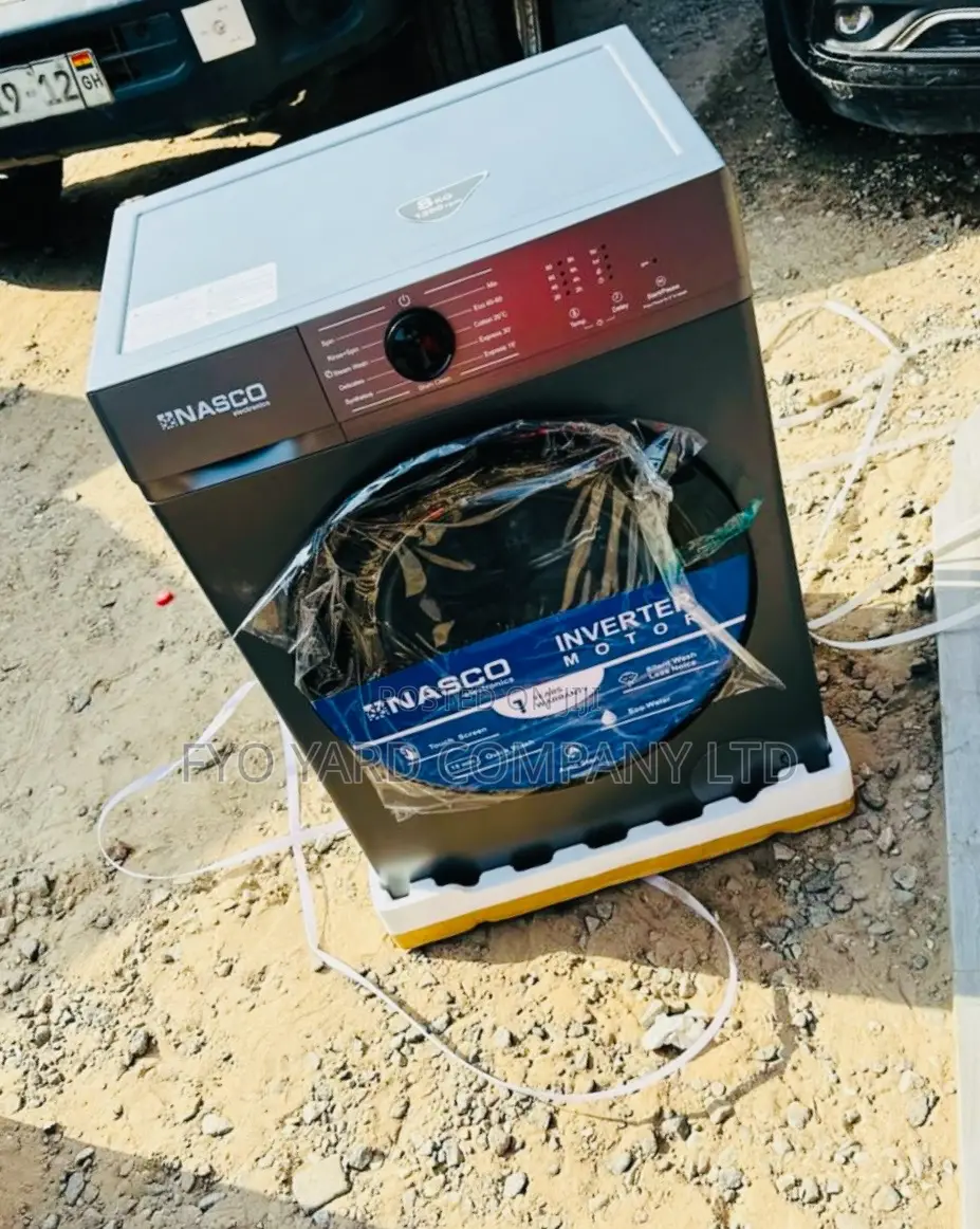 Inverter Type Nasco Full Auto 8kg Fast Washing Machine