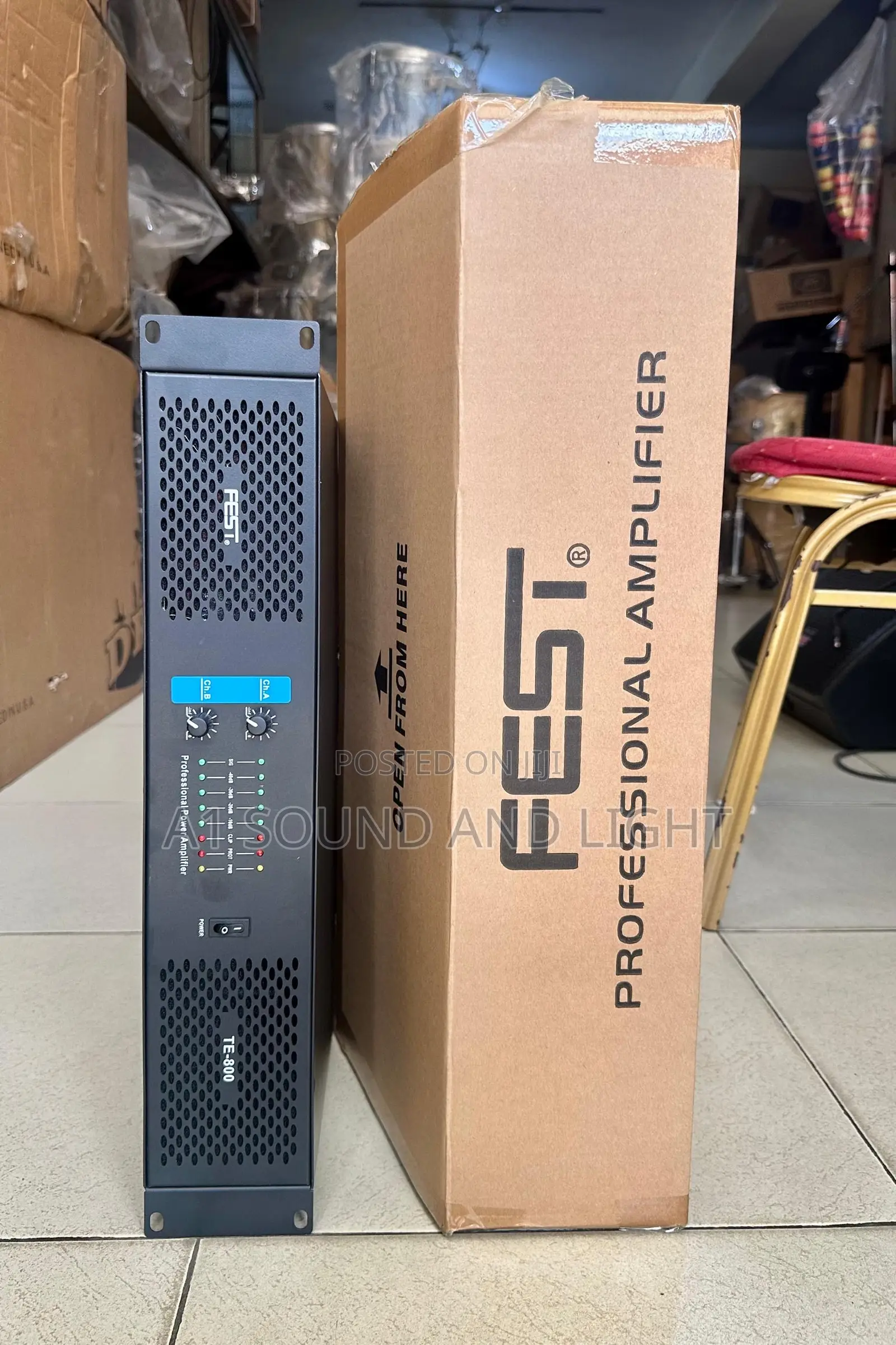 Fest [Te-800] Power Amplifier