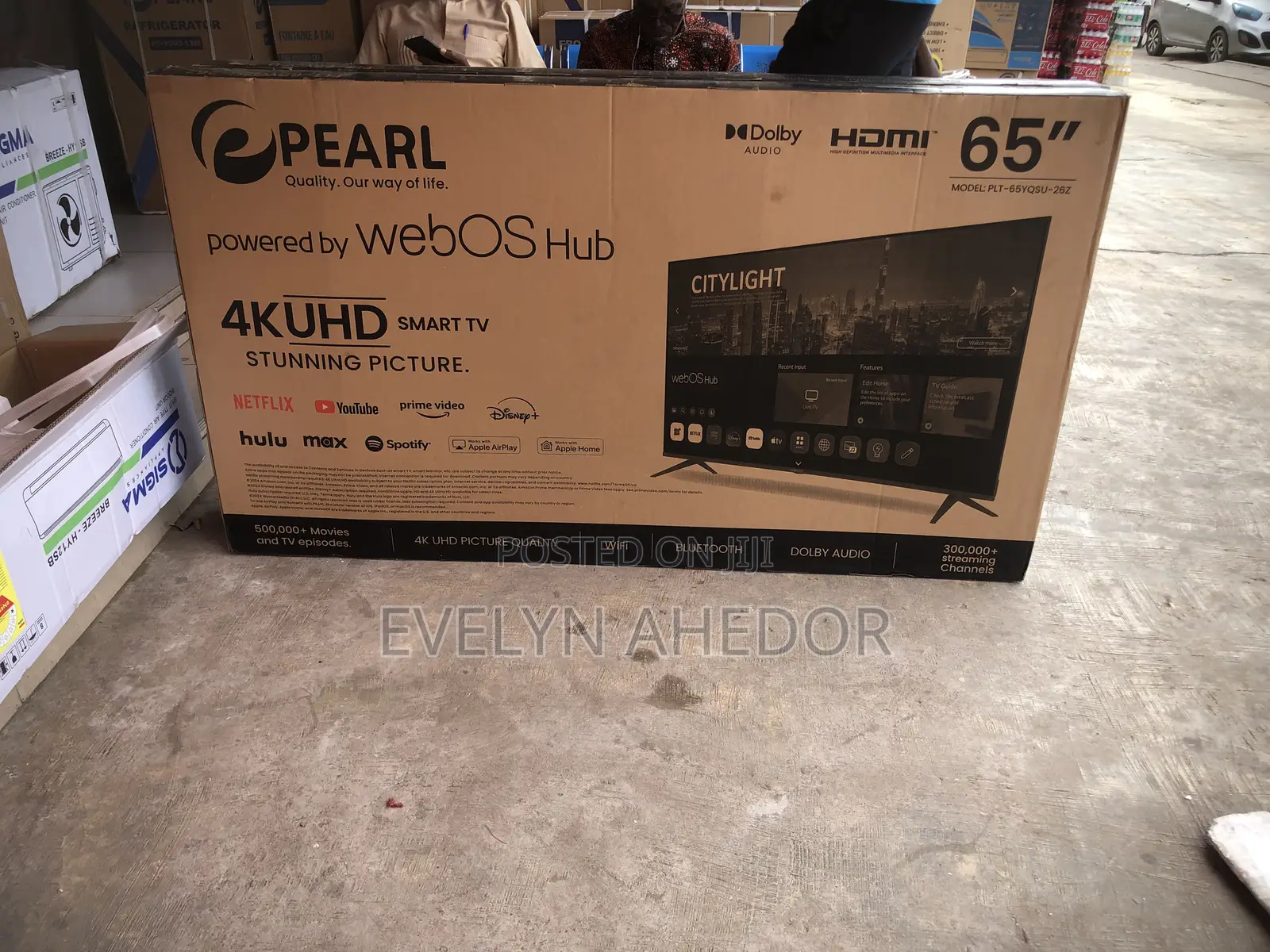 Good and Quality View of Pearl 65 Inches Smart Tv Uhd