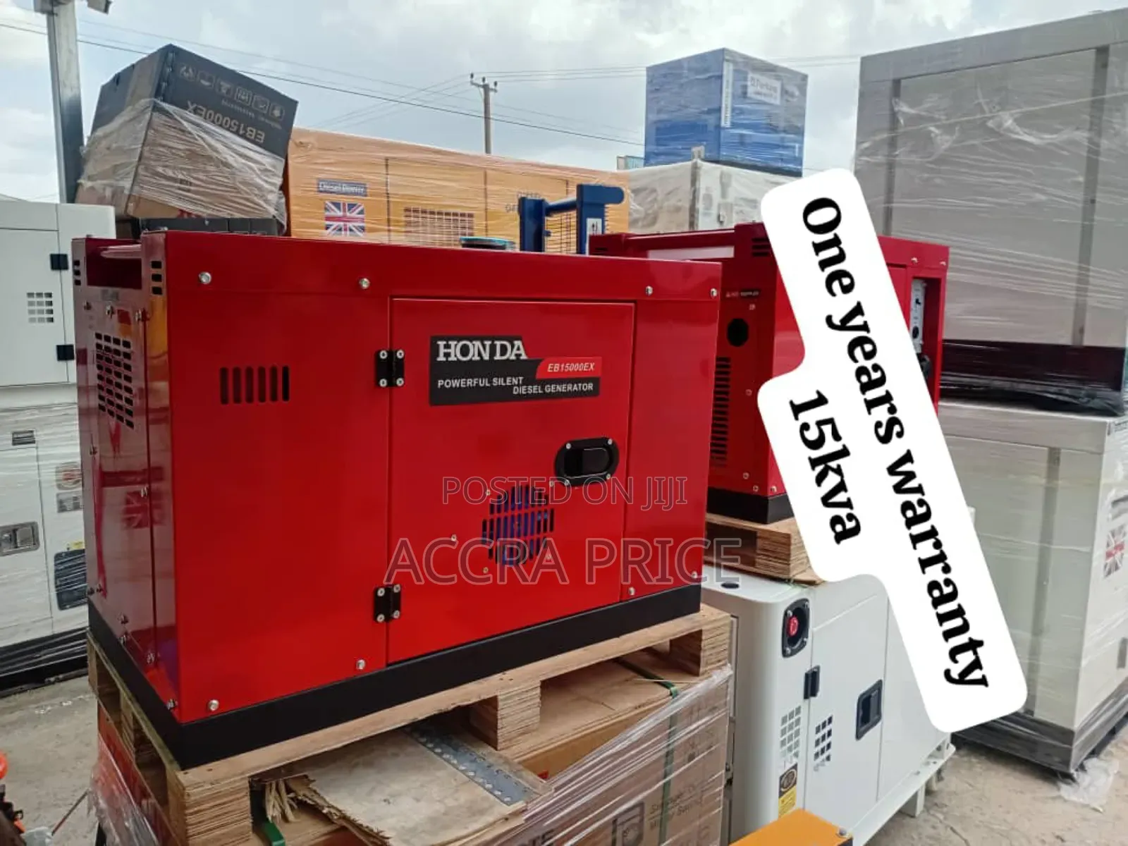 Well Crafted 15kva Diesel Generator Honda Japan Standard