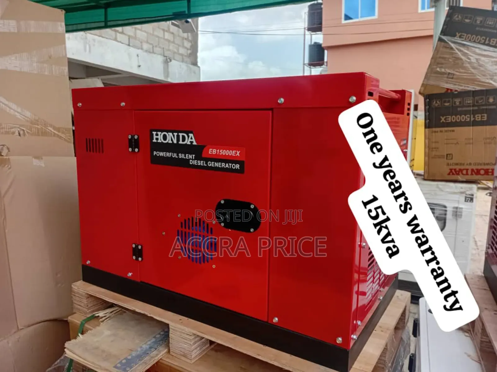 Impressive 15kva 16500wats Diesel Silent Generator Honda New