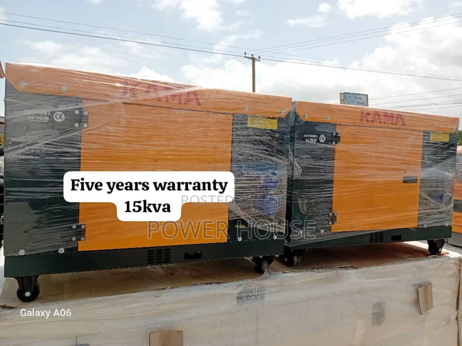 Fluid Power Kama Diesel Generator 15kva