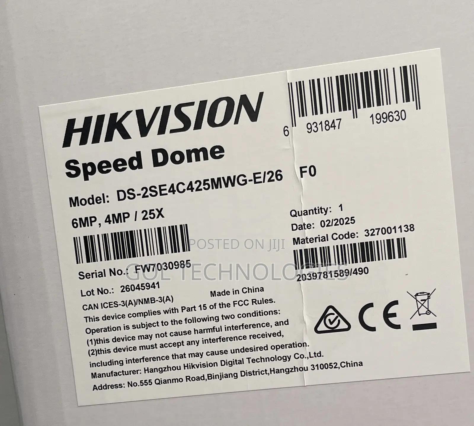 Hikvision Tandemvu 4+6mp 25x Ir Colovu Panoramic PTZ Camera