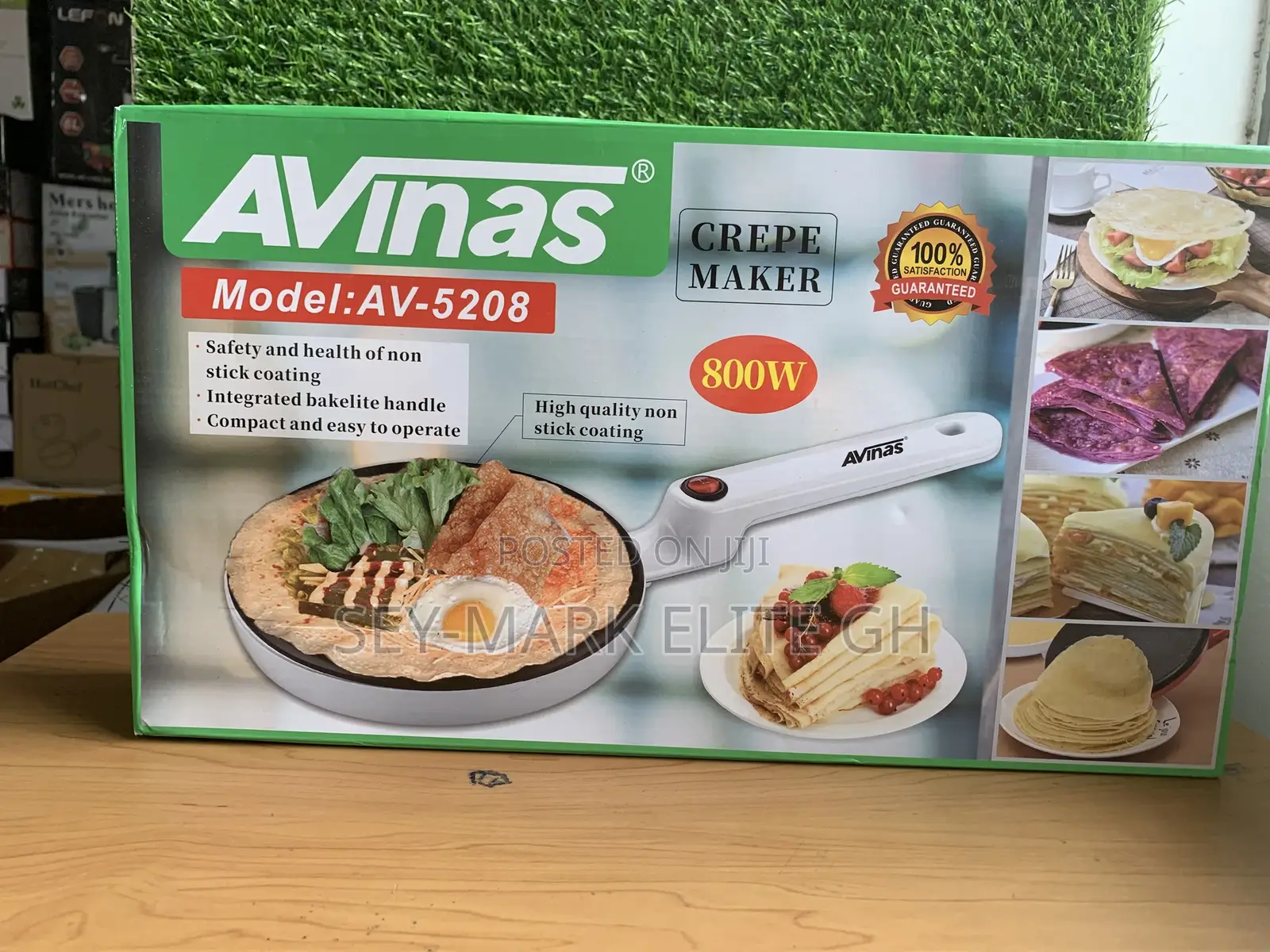 Avinas Electric Crepe/Pancake Maker