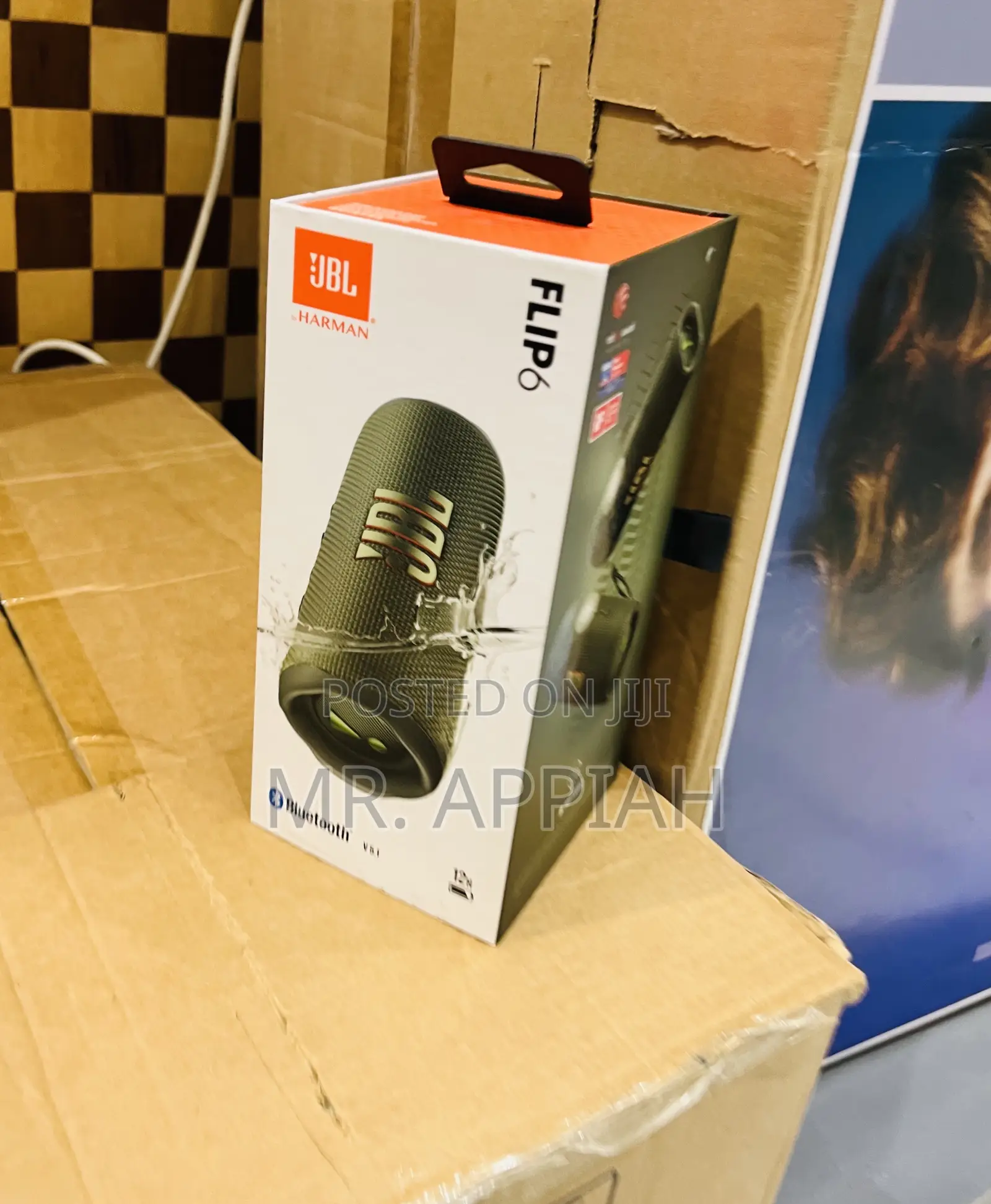 Wireless Bluetooth JBL Flio 6 Speaker(Green) 