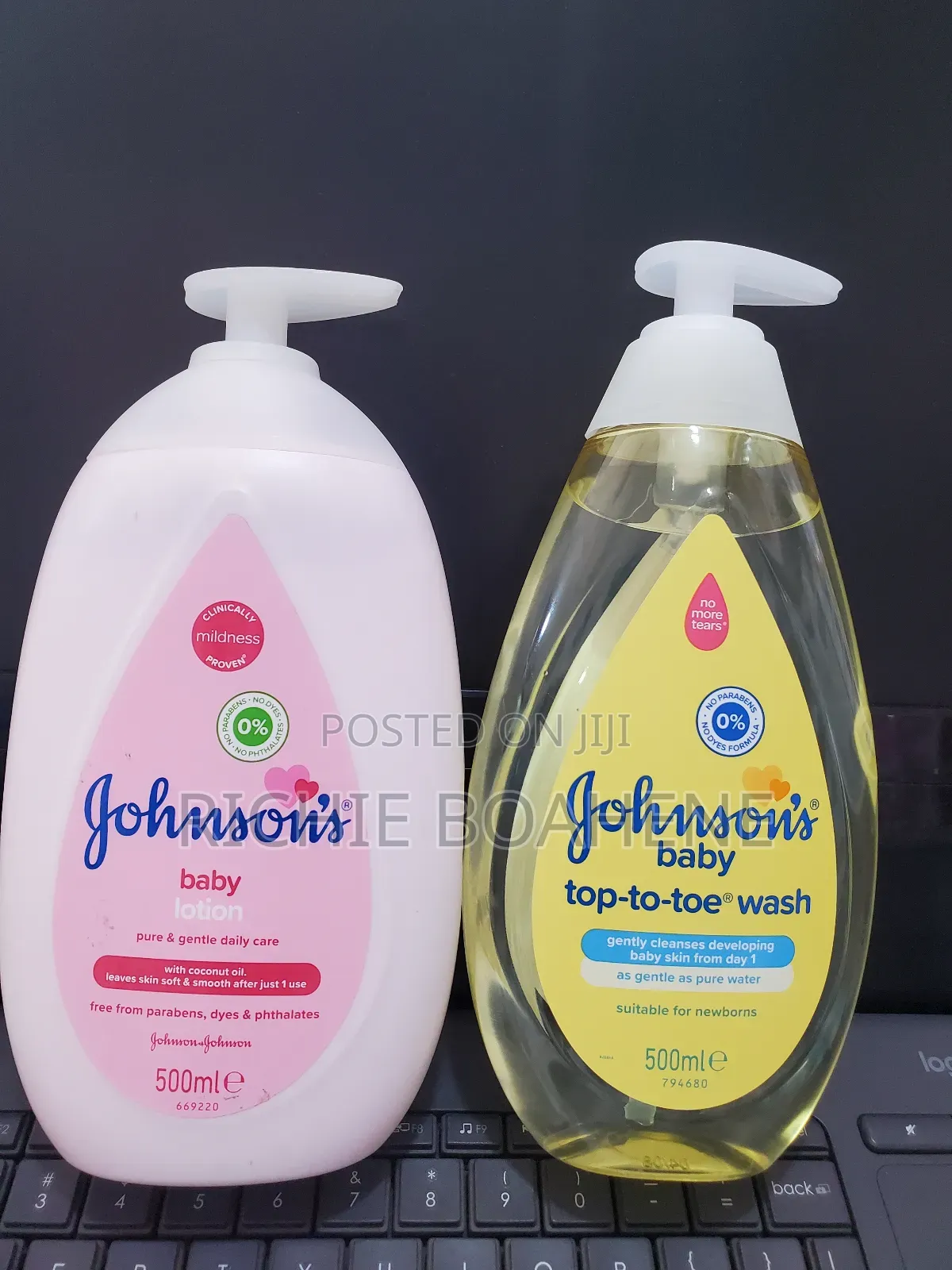 Johnson Lotion and Bath Soap