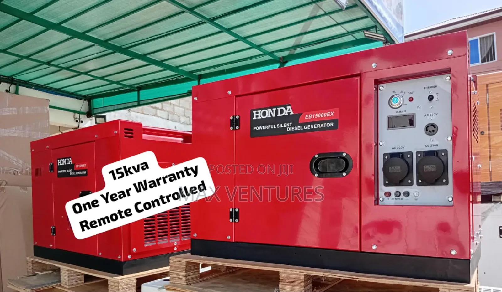 Honda 15kva Diesel With Remote Control for Easy Operation