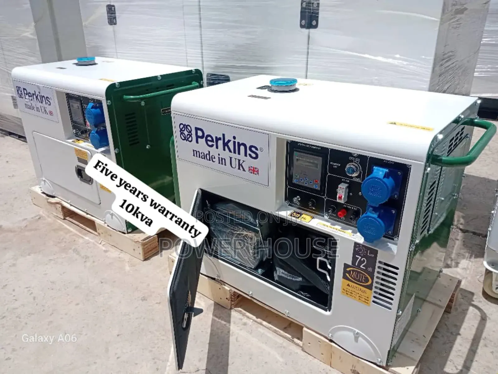Plush Volt 10kva 13000watts Diesel Perkins