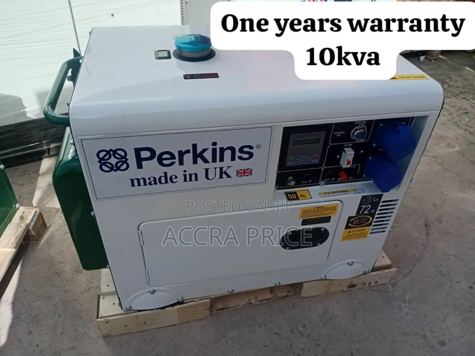 High Output Perkins Diesel Generator Uk Standard 10kva 13kw