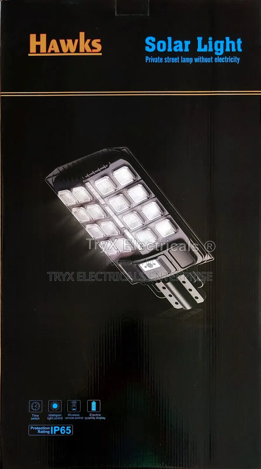 Wide Angle 800w Solar Street Light