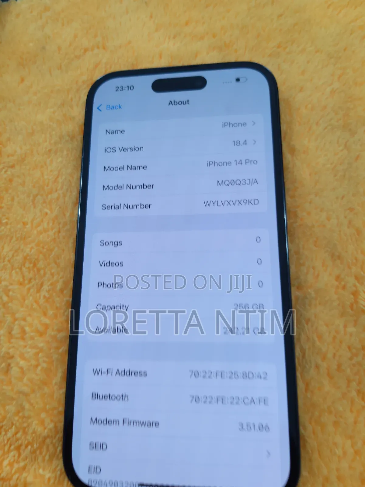 Apple iPhone 14 Pro 256 GB Black