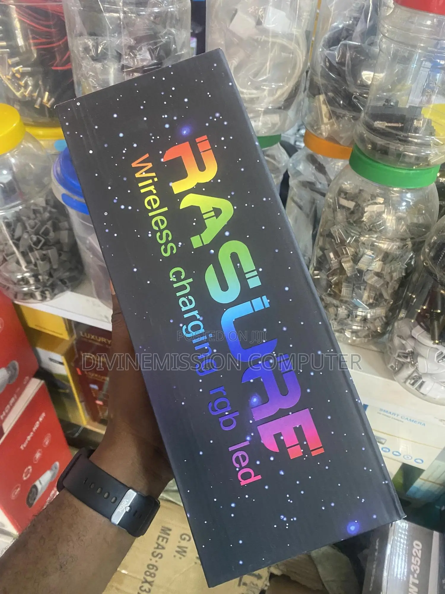 RGB Larg Wireless Charging Mouse Pad