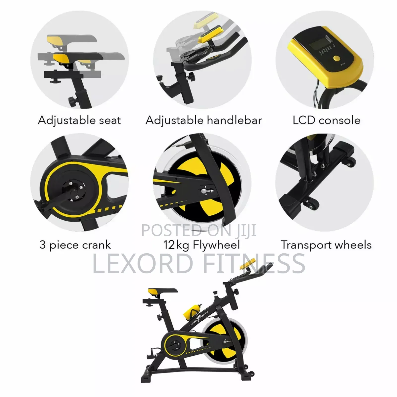 Spinning Bike Horse Run