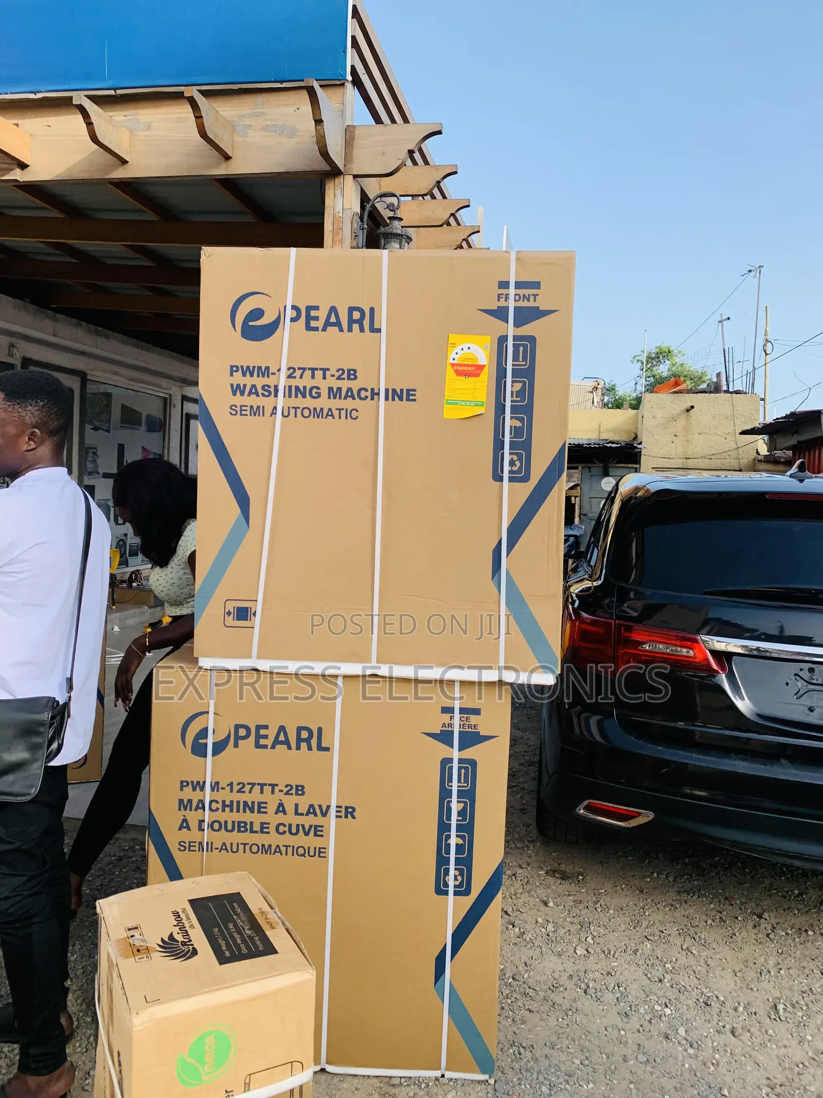 12kg Topload Washing Machine Pearl Twintub