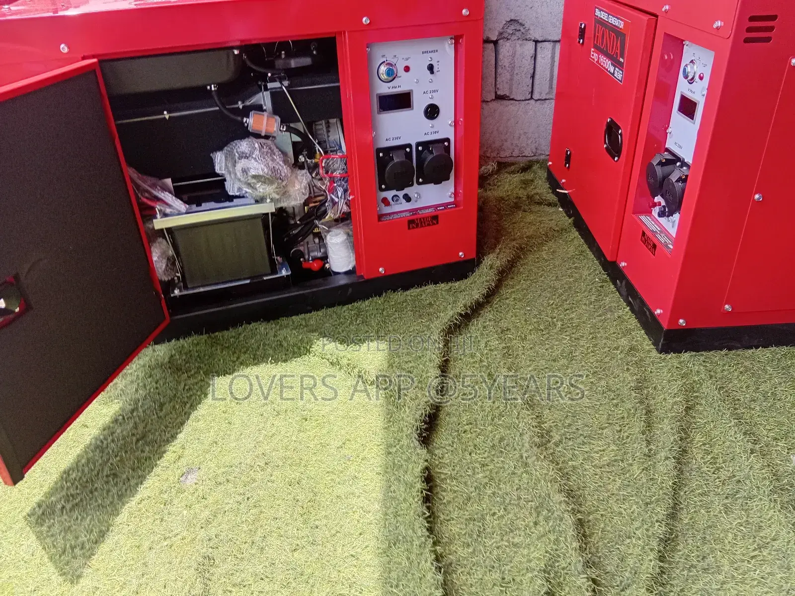 Cost-Effective Honda Remote Start 15kva Generator