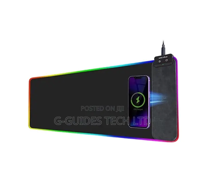 Rasure Rs-05 RGB Gaming Mouse Pad With Wireless Charging