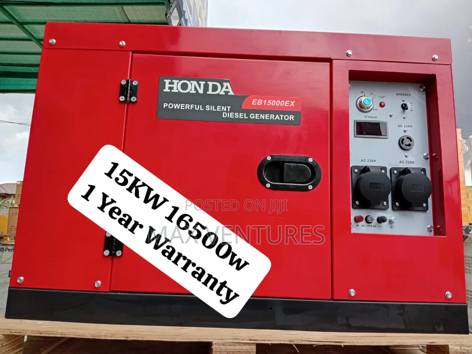 Honda 15kva Sleek Commercial Strong Grade Diesel Powered