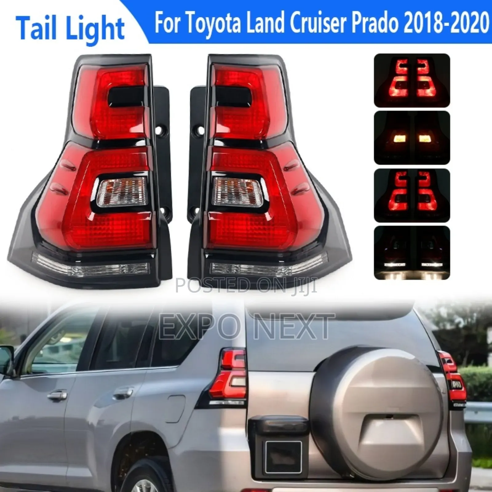 Toyota Land Cruiser Prado Led Tail Light 2018-2020