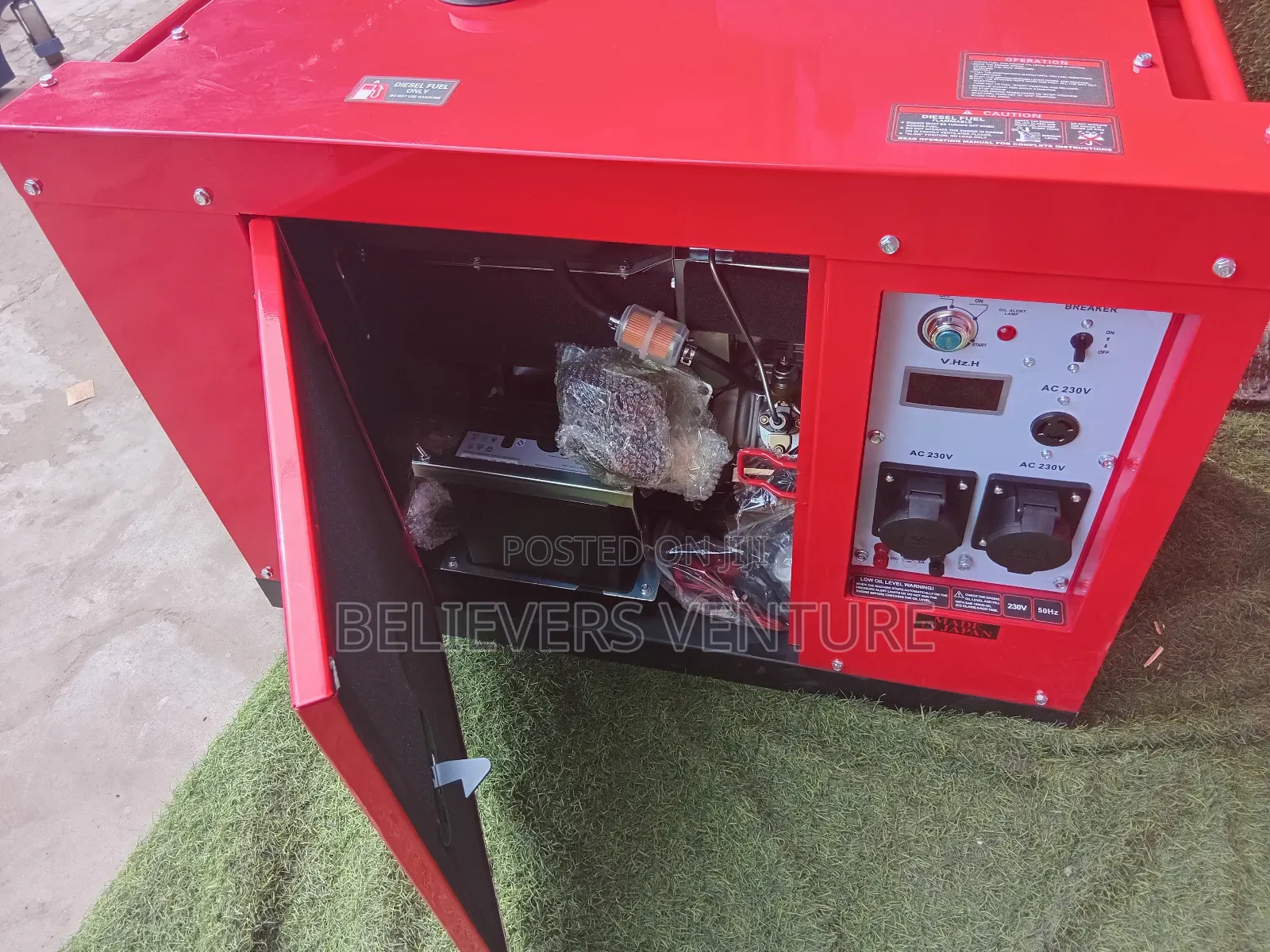 Reliable Diesel Honda 15kva Generator 16500w Silent Gen
