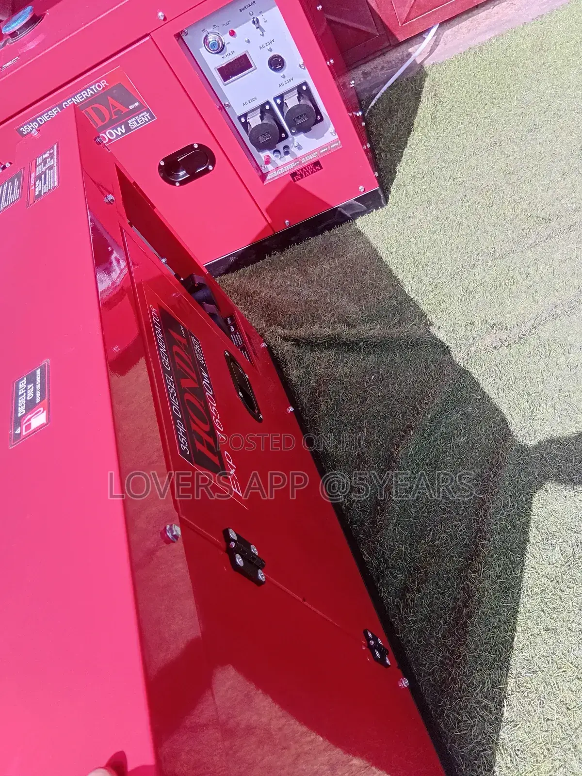 Expert Approved Honda Remote Start 15kva Generator