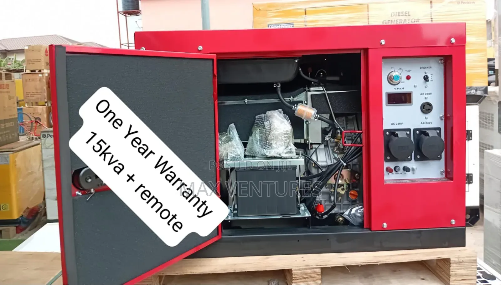 Honda Diesel 15kva Generator Suitable for Residential Use