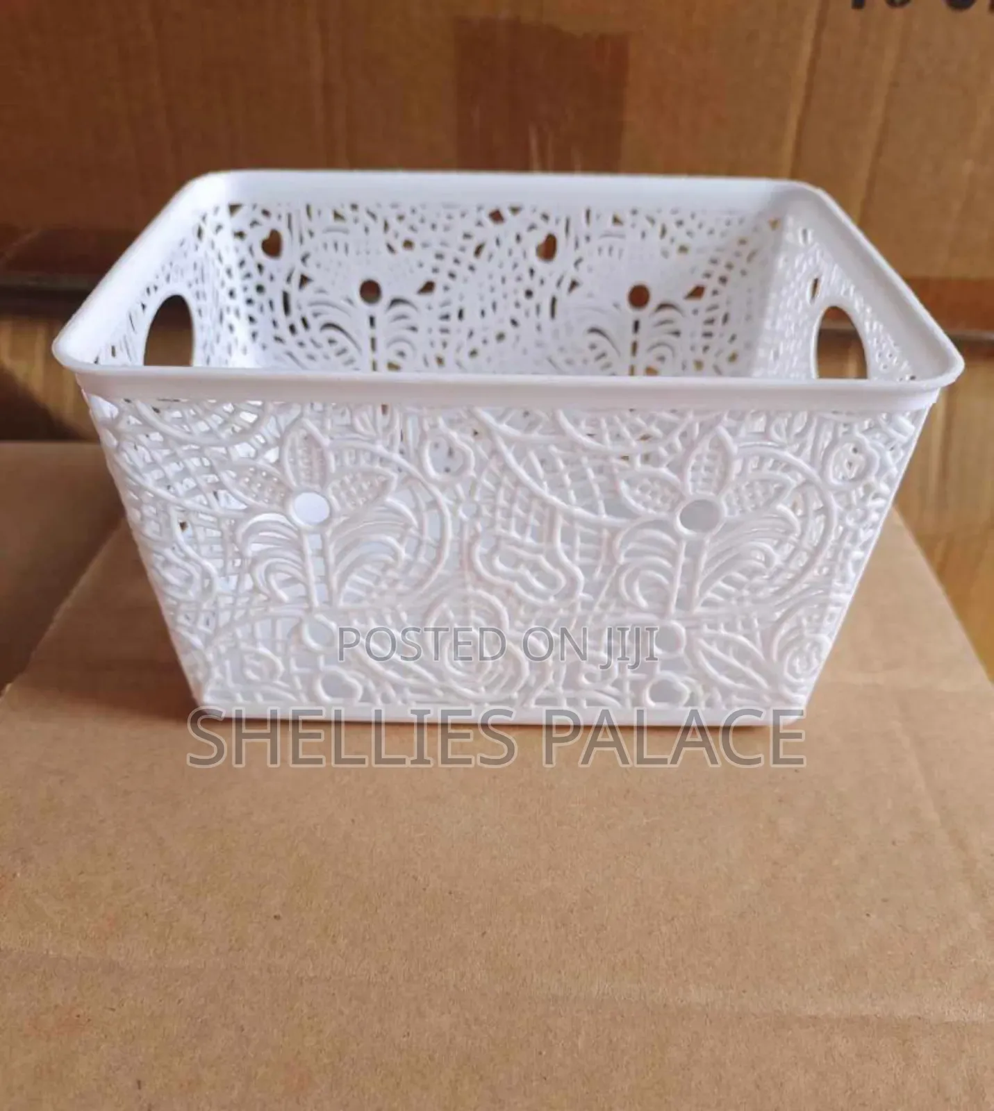 Household Storage Basket Kitchen Stacking Storage Basket