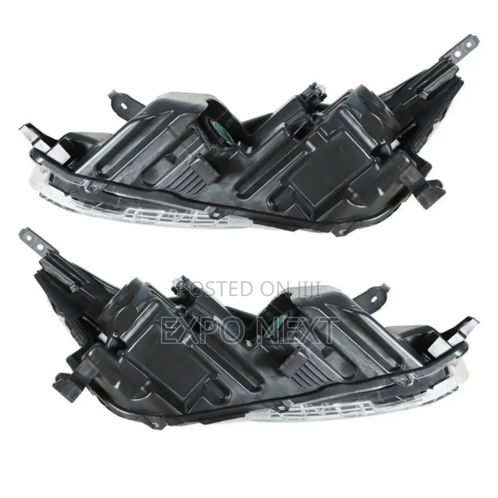 For Nissan Altima Black/Chrome Head Light