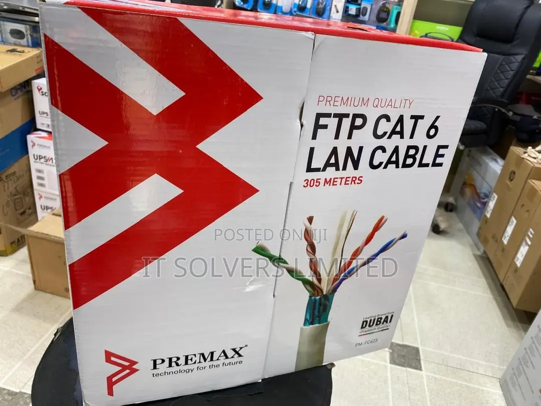 Premax Cat6 FTP 305m Cable