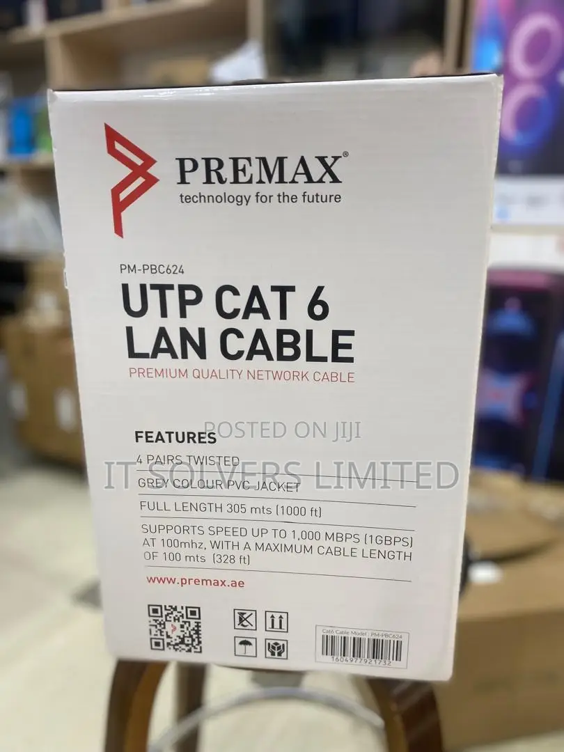 Premax Cat6 Utp 305m Cable