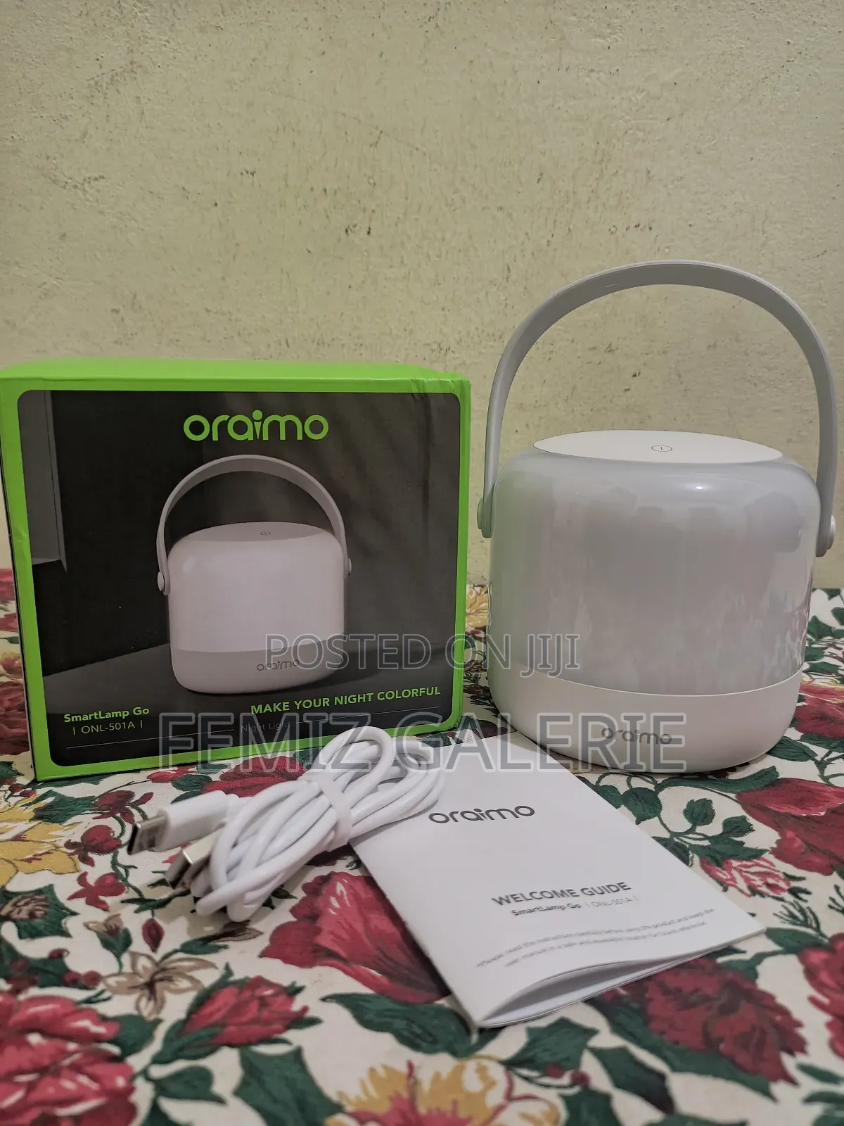 Oraimo Smart Lamp Go 4.5w RGB Night Light