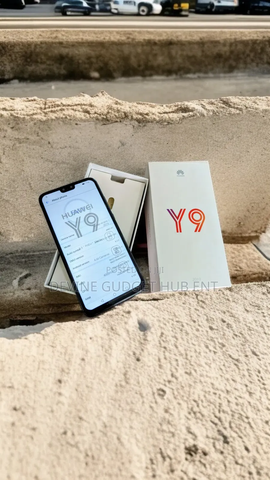 New Huawei Y9 2019 128 GB Gold