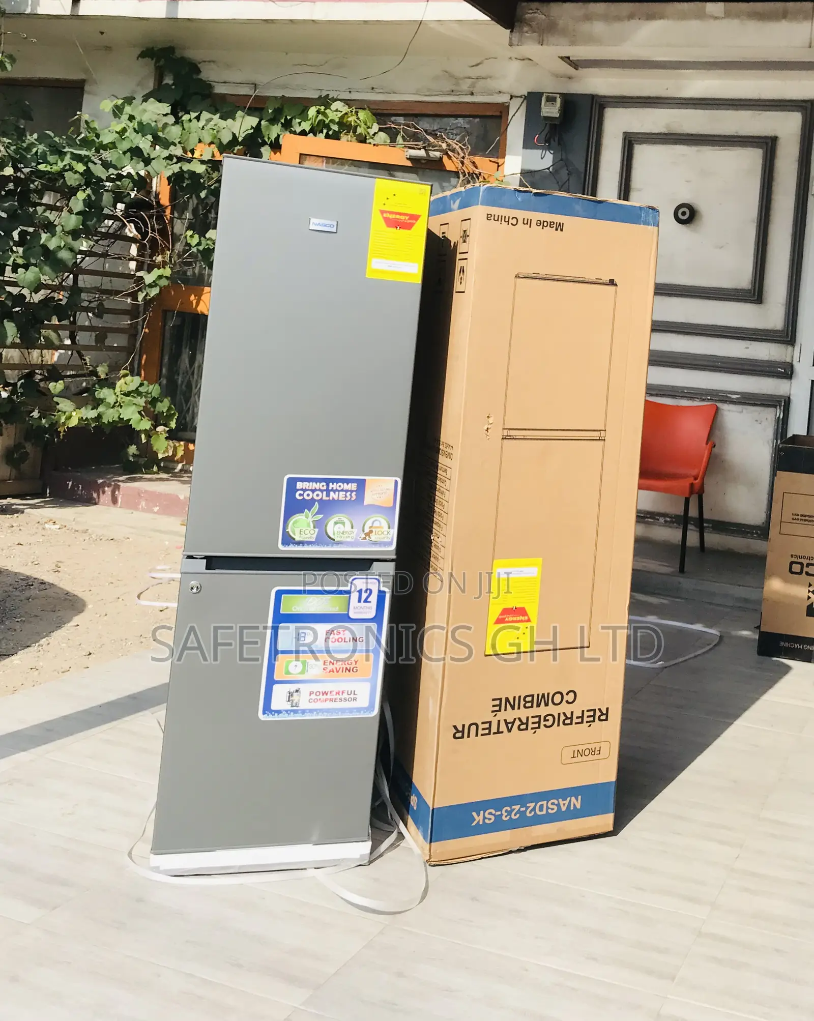 Grab Quality Doubledoor Nas-23 Bottomfreezer Fridge