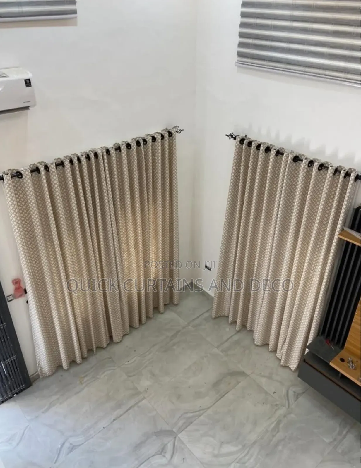 Quick Curtains, Designs and Installations