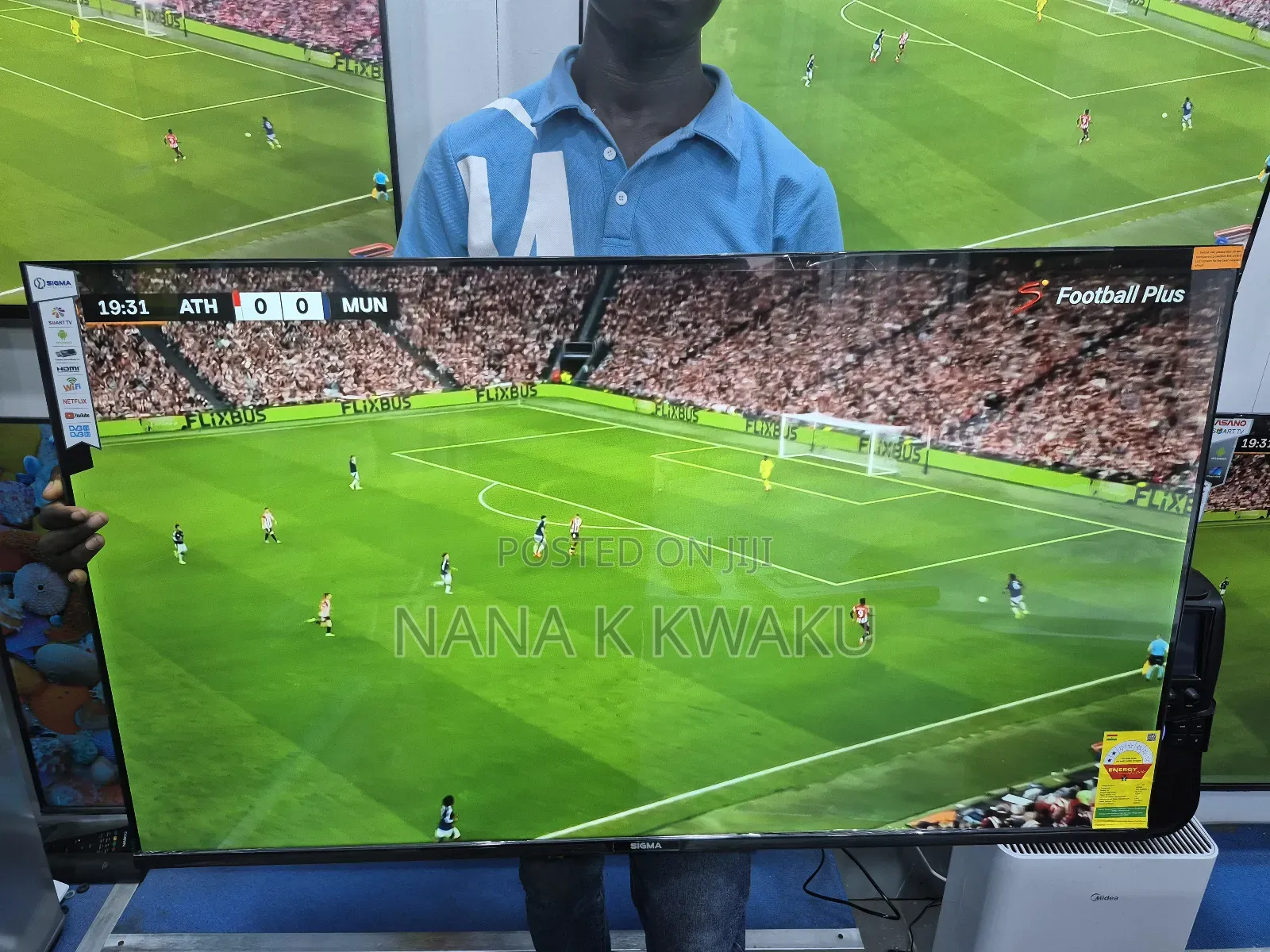 2025 New Nasco 43inches Digital Satellite Tv