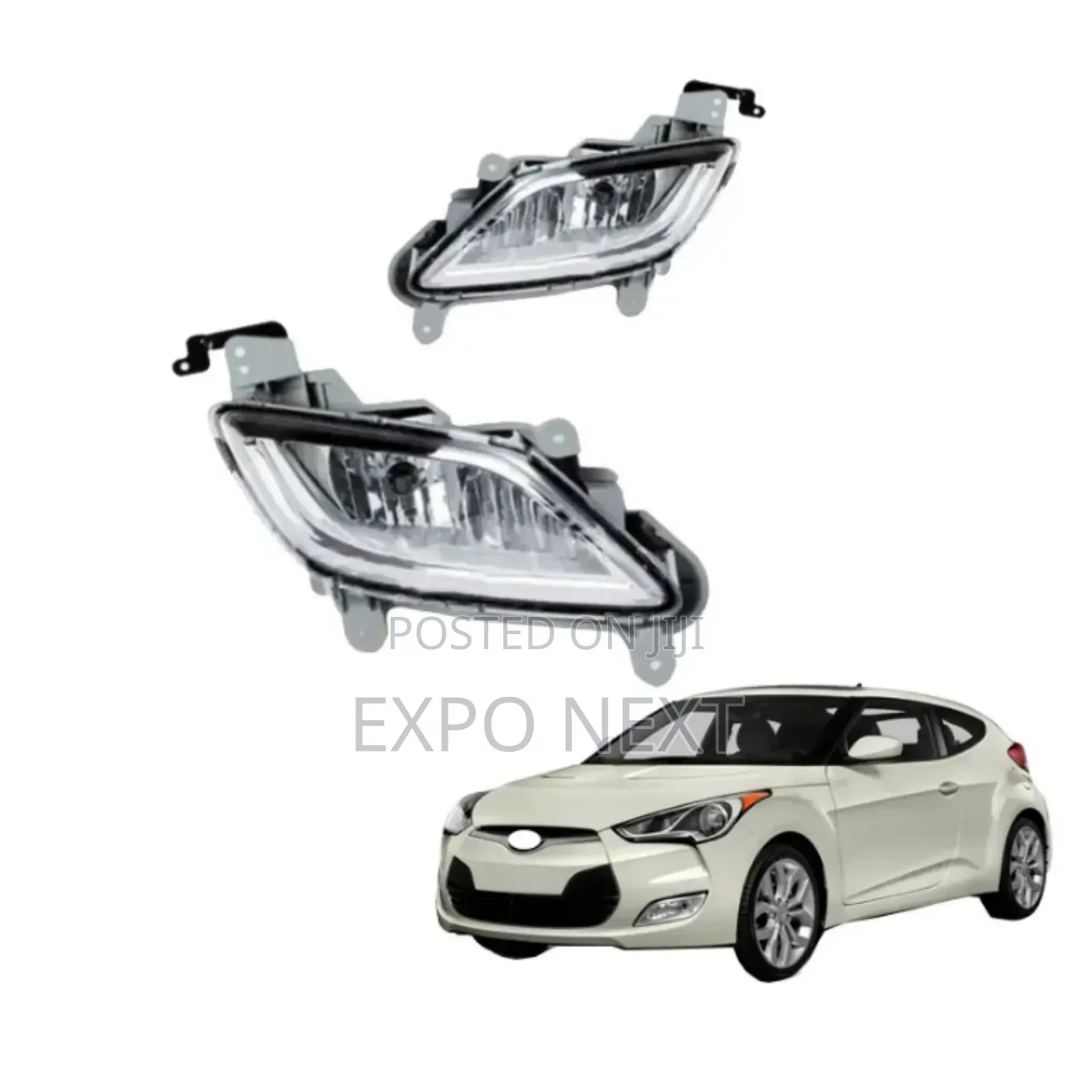 Fog Lights Lamp For Hyundai Veloster 2011-2016