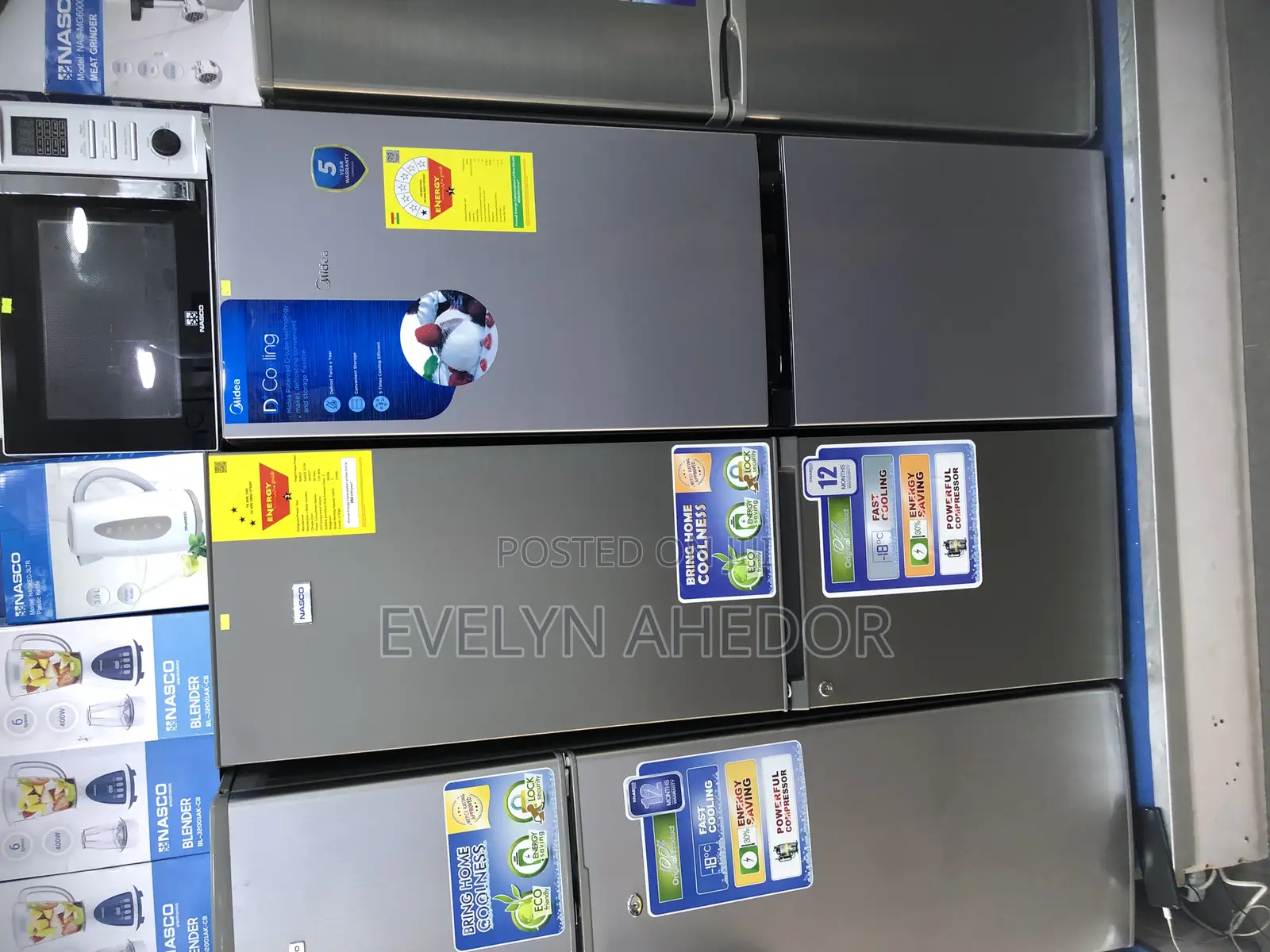 Convenient Storage Midea Down Freezer 174 Liters Available
