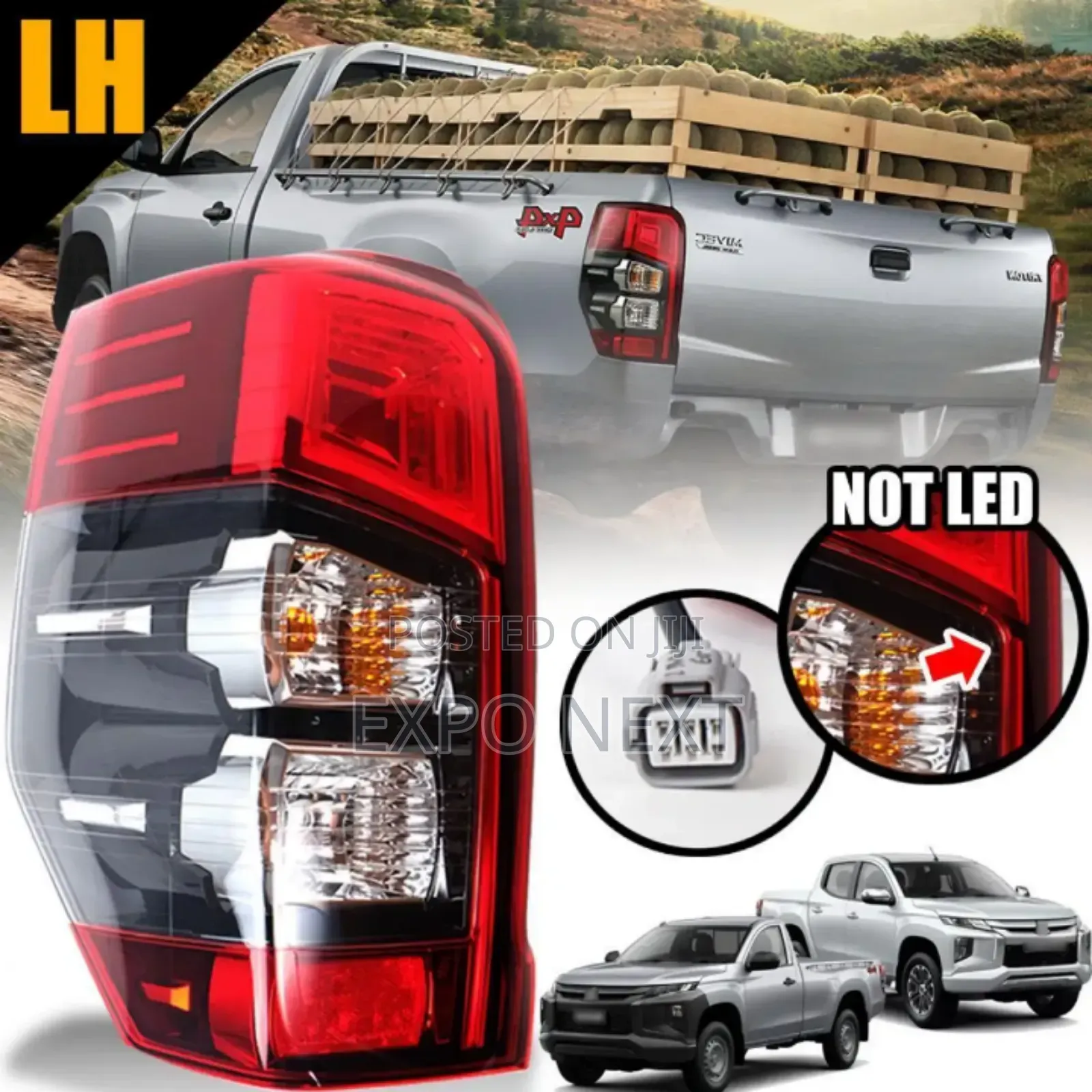 Mitsubishi Triton L200 Tail Light Pair