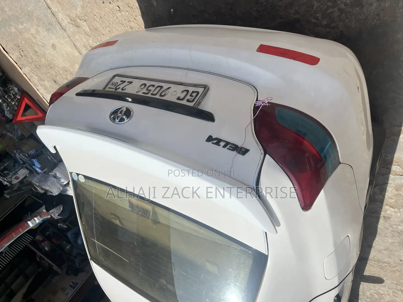 Yaris 2010 Boot Spoiler