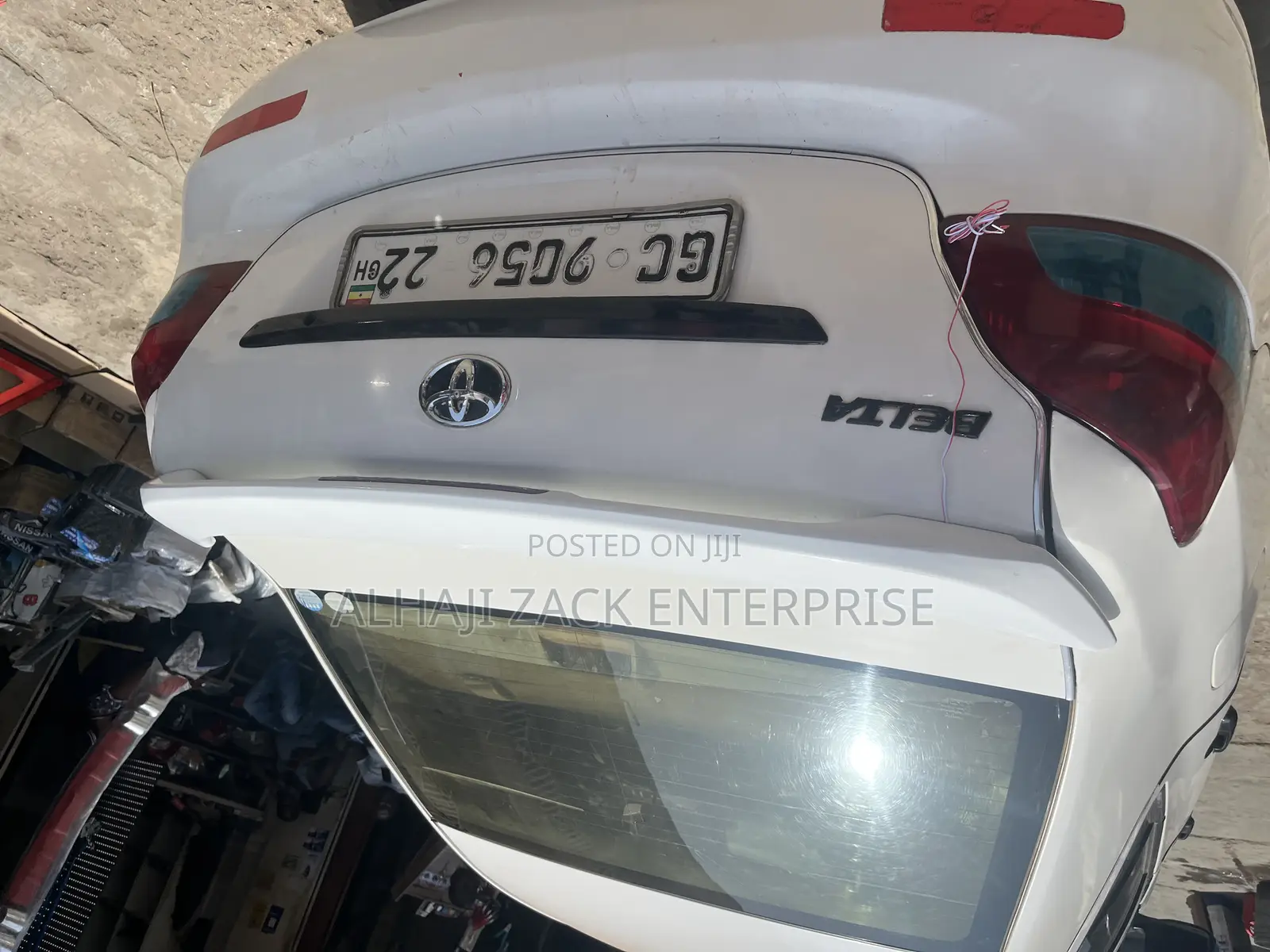 Yaris 2010 Boot Spoiler