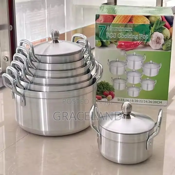 This Is Original 7in1 Cooking Utensils Aluminum Sauce Pans