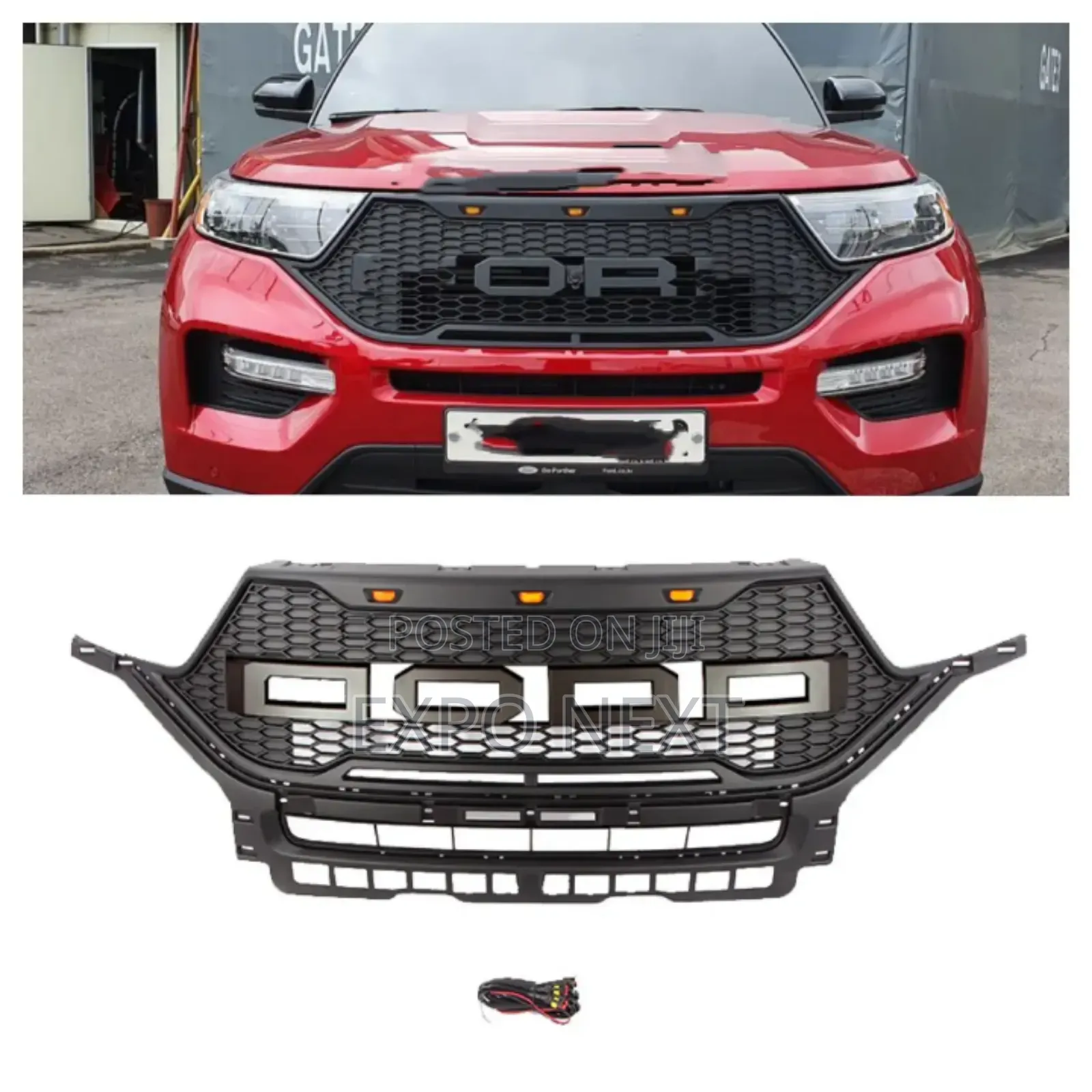 Front Grille Fit For Explorer With Led Light 2019-2020