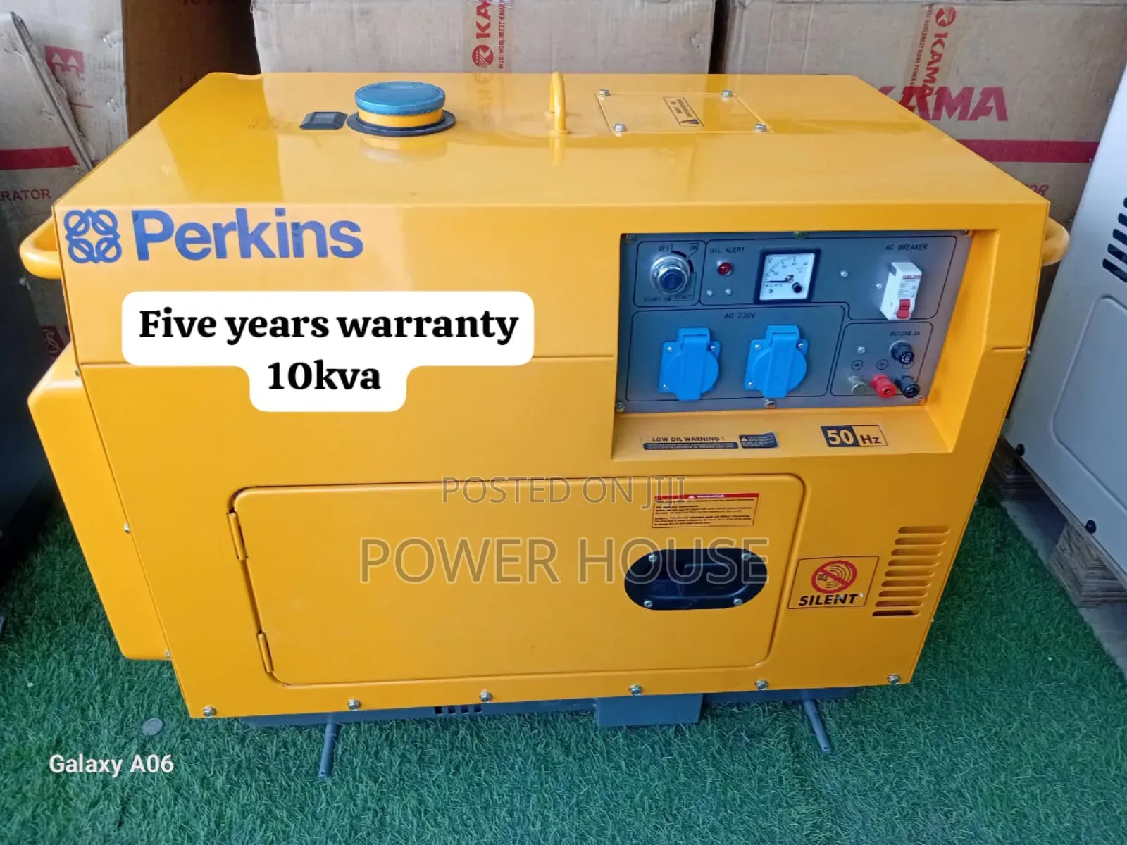 Screen Crack Power Generation 10kva 13000watts Perkins