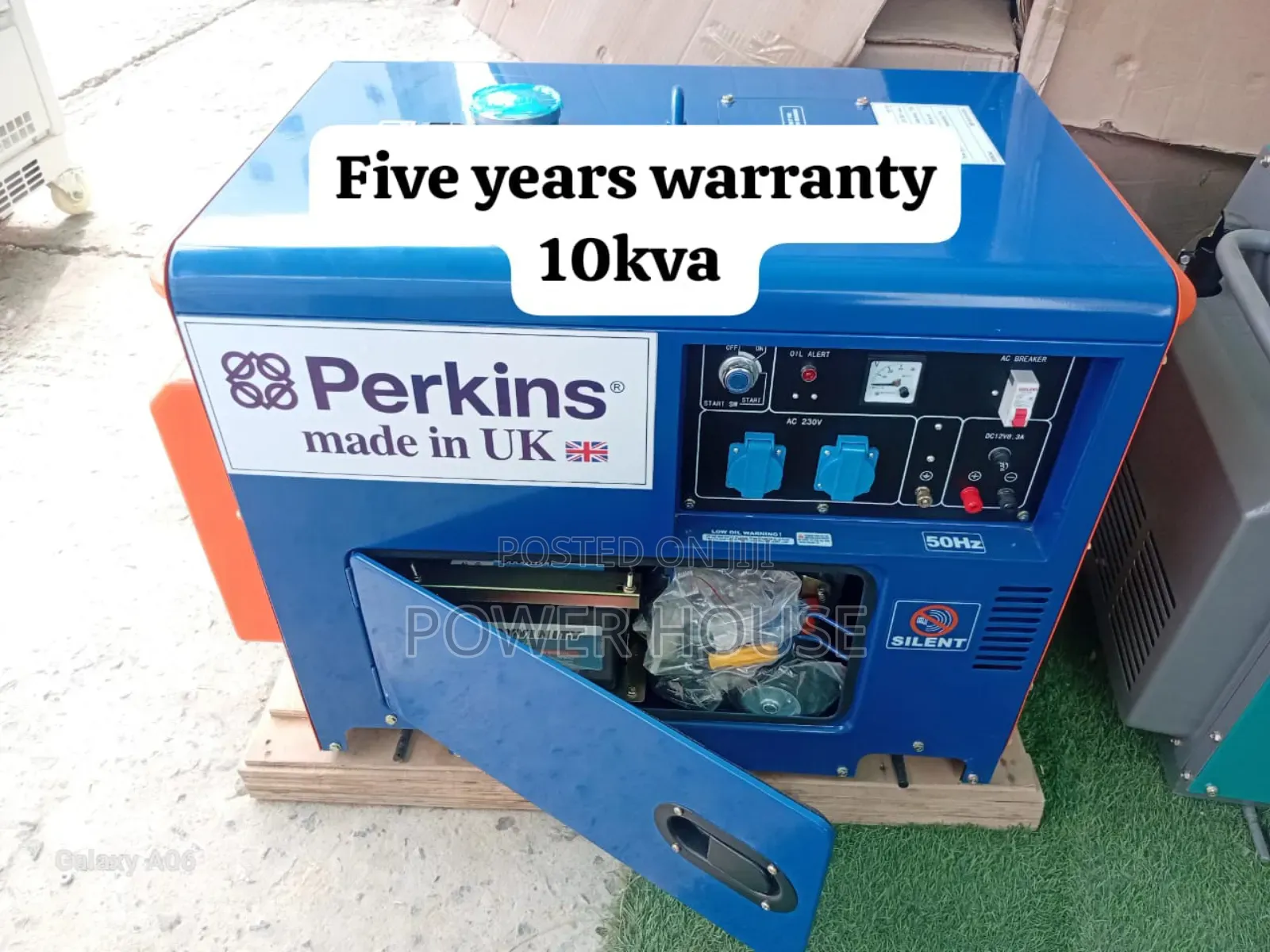 Pedal Power Perkins Generator 10kva