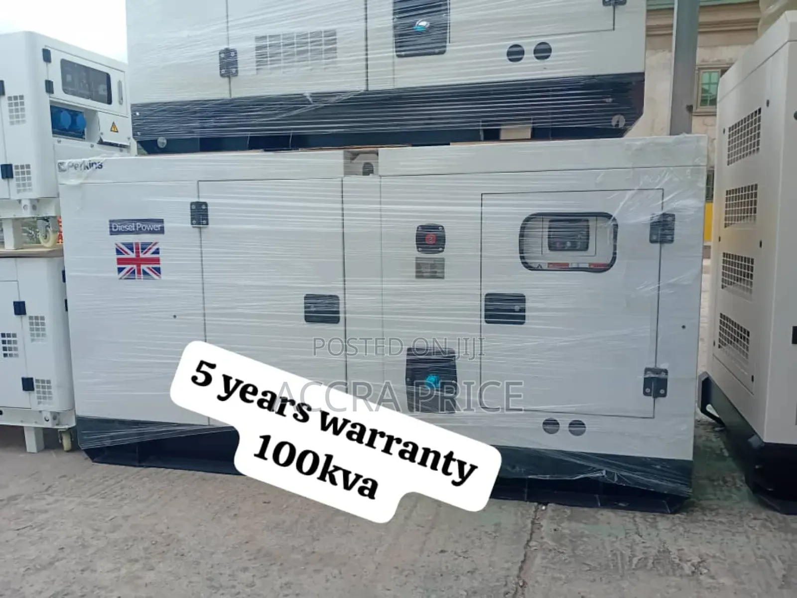 Uninterrupted Power 100kva Perkins Diesel Generator 100kw Uk
