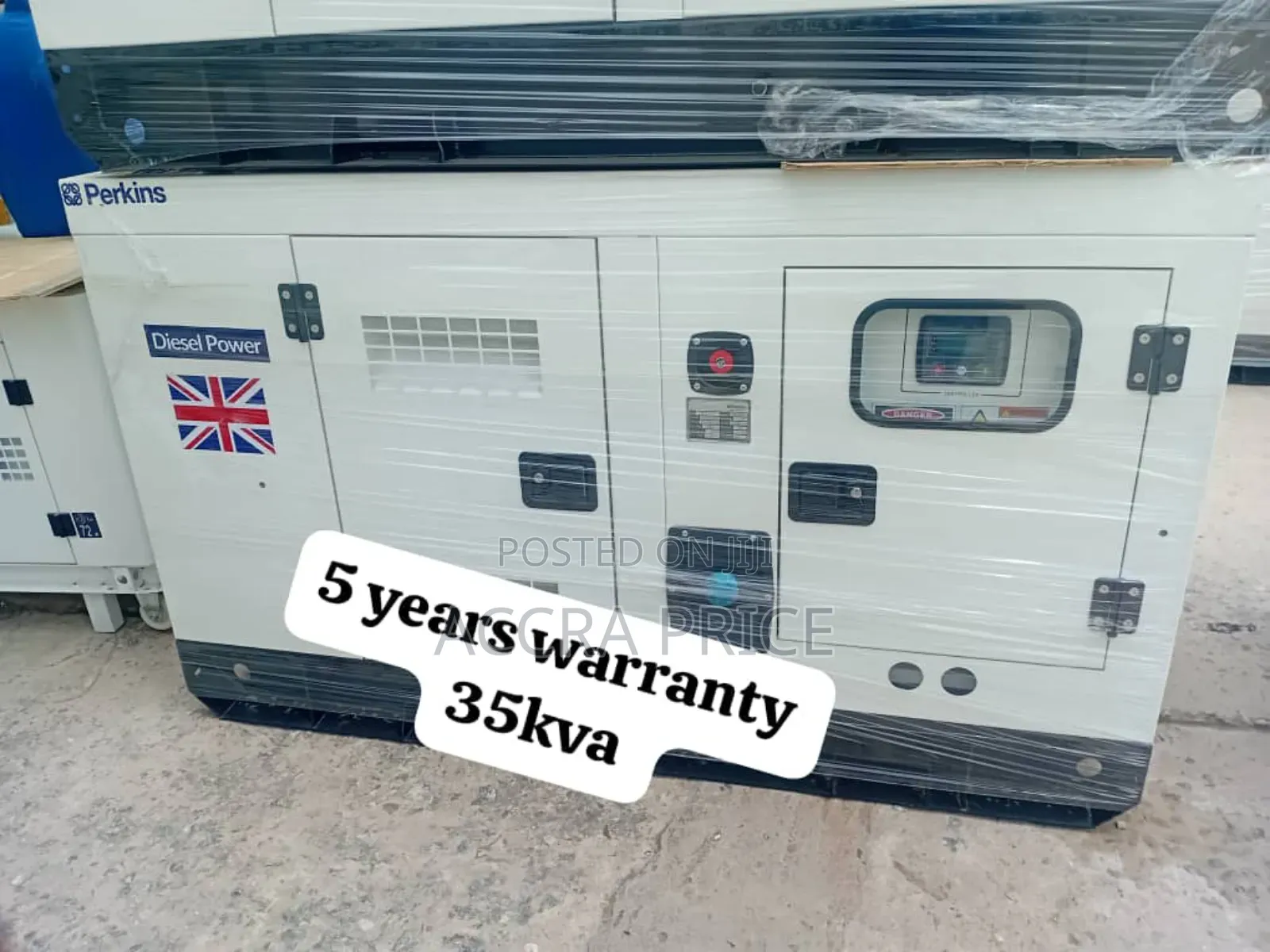 Uninterrupted Power 35kva Perkins Diesel Generator 30kw Uk