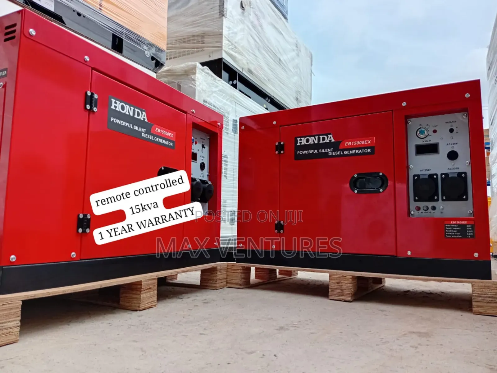 Honda 15kva Diesel Silent Remote Controlled Genset