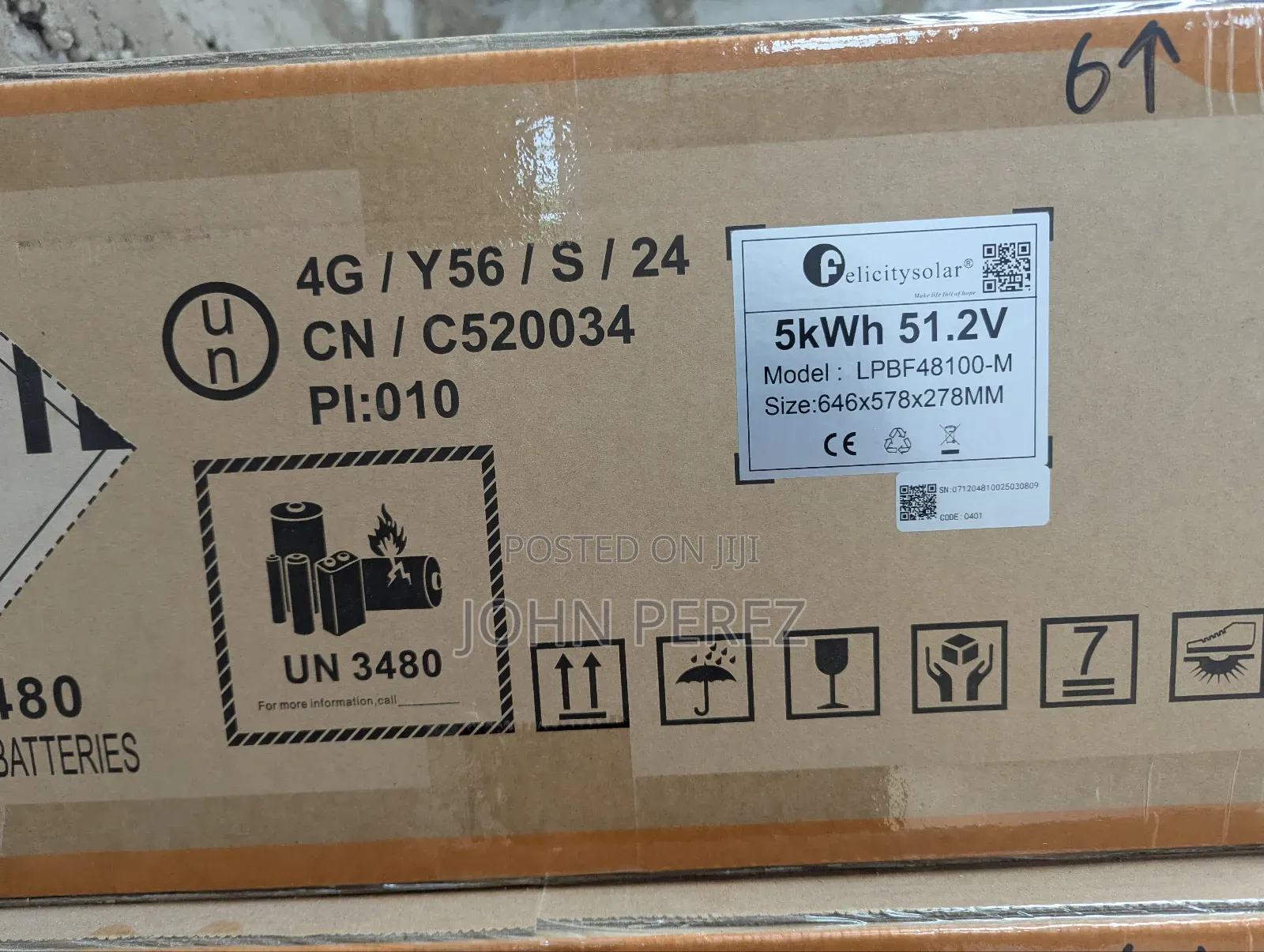 5kwh 48v 100ah Felicity Lithium Battery