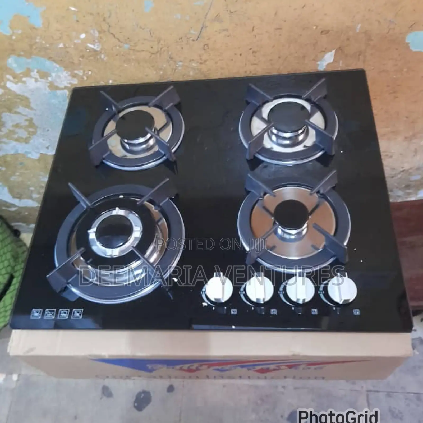 Quality Built in 4 Burner Auto Ignition Glass Top Gas Hob